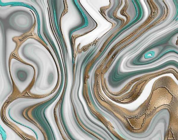 Liquid marble agate design — Photo