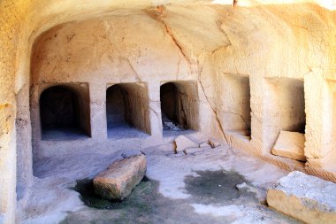 mezarlar krallar, paphos, Kıbrıs