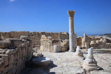 Roma kalıntıları, kourion, Kıbrıs
