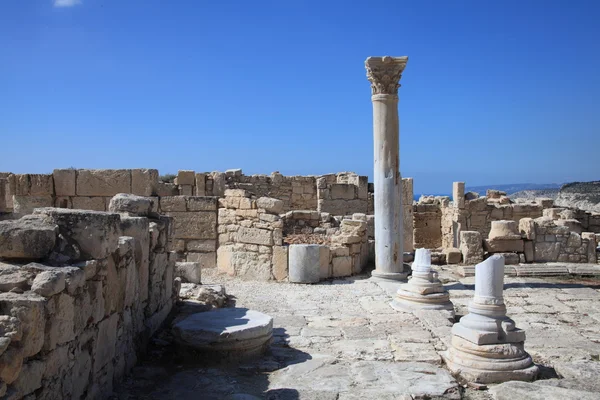 Romerska ruiner, kourion, Cypern — Stockfoto