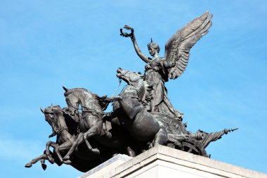 quadriga Wellington arch yerleştirilen