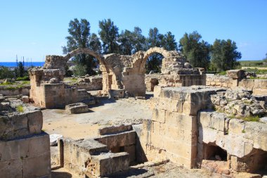 Saranda kolones, paphos, Kıbrıs