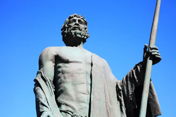 Главная статуя Гуанчей на Тенерифе — стоковое фото