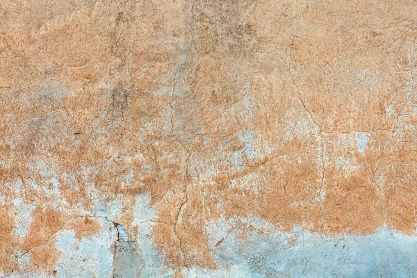 Textura Fondo Blanqueado Viejo Una Pared Piedra Cemento Agrietado Angustiado — Foto de Stock
