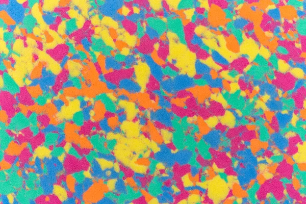 Fundo Textura Esponja Com Efeito Texturizado Multicolorido Com Todas Cores — Fotografia de Stock