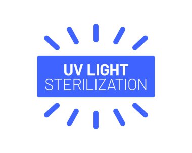 Ultraviyole ışık vektör simgesi