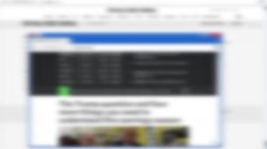 Finansal ve iş siteleri, zaman çizelgesi. İnternet sörfü. Odaklanamıyorum.