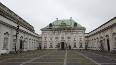 WARSAW, POLAND - APRIL 26, 2022: Copper-Roof Palace in Warsaw.