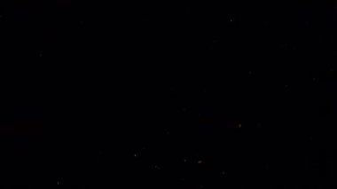 Siyah arka planda düşen bezelyeler..