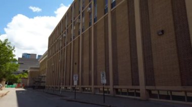 Toronto Üniversitesi, Ontario, Kanada 'daki binaların mimarisi.
