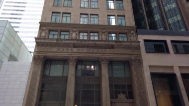 Bank of Montreal. Buildings and skyscrapers in Toronto, Ontario, Canada.
