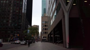 Toronto, Ontario, Kanada 'daki binalar ve gökdelenler.