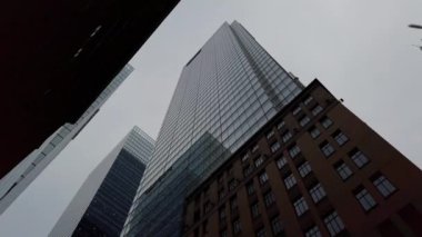 Buildings and skyscrapers in Toronto, Ontario, Canada.