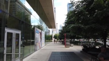 Street in downtown Toronto, Ontario, Canada.