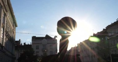 Russian Self-propelled mortar and howitzer. Was shot down by Ukrainian artillery and abandoned by the Russian occupiers on the battlefield north of Bucha.