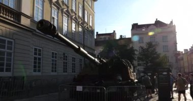 Russian self-propelled mortar and howitzer. Was neutralized by the Ukrainian army during an attempted attack on Kyiv region.