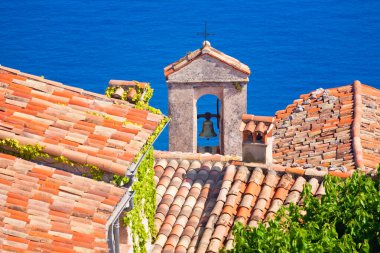 Dorf Eze - Panorama der Cte d'Azur, Frankreich
