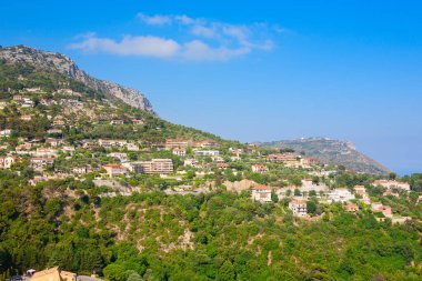 Dorf Eze - Panorama der Cte d'Azur, Frankreich