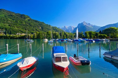 Walensee im Kanton Glarus, Alpen, Schweiz