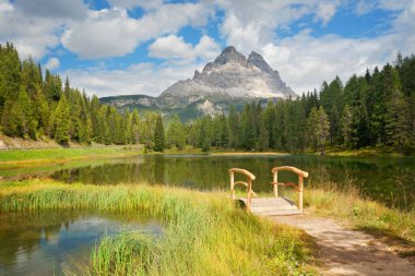 Lago di Antorno, Dolomitler, İtalya