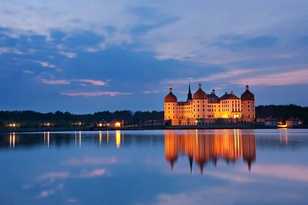 Замок Морицбург Недалеко Дрездена Германия — стоковое фото