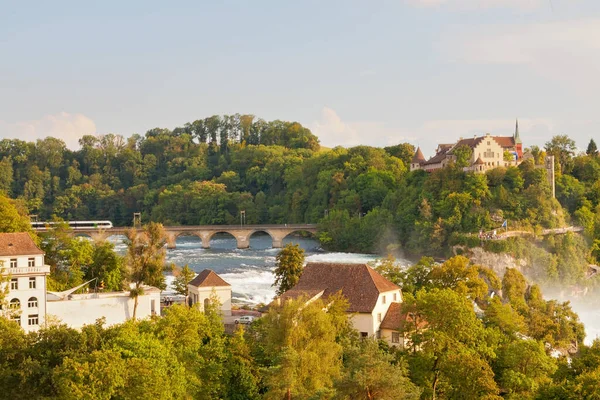Rhein Falls Ελβετικές Άλπεις Ελβετία — Φωτογραφία Αρχείου