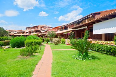 Porto Cervo Sardinya 'da Geleneksel Mimari