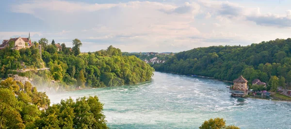 Rhein Falls Swiss Alps Switzerland — стоковое фото