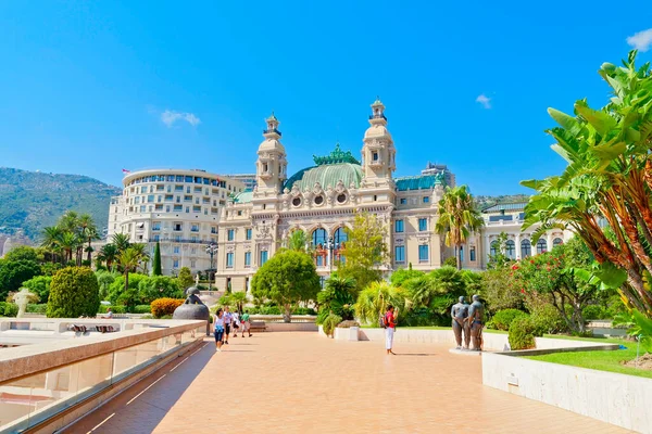 Monte-Carlo, Monako 'nun panoramik manzarası