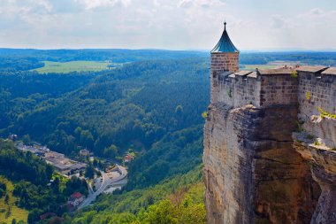 Sakson İsviçre Ulusal Parkı, Almanya 'daki Fort Knigstein Kalesi