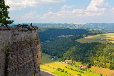Sakson İsviçre Ulusal Parkı, Almanya 'daki Fort Knigstein Kalesi