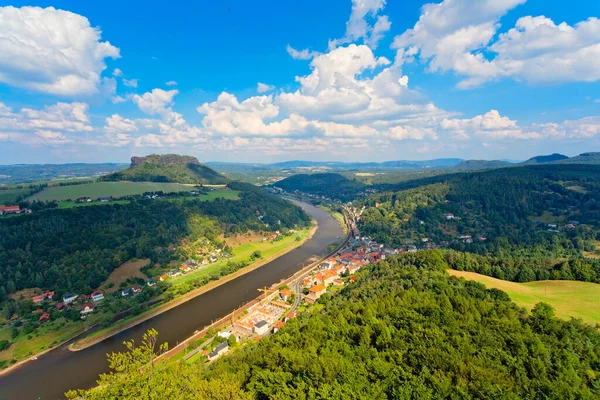 Almanya, Dresden yakınlarındaki Sakson İsviçre