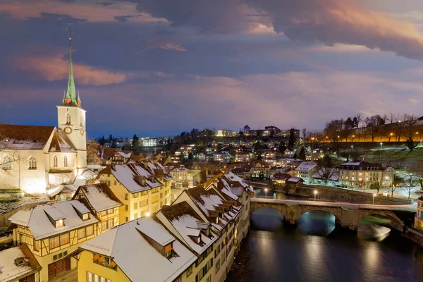 Panoramic View Bern Swiss Alps Switzerland — стоковое фото