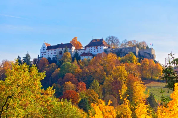 Замок Ленцбурге Кантон Аргау Швейцария — стоковое фото