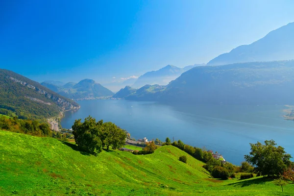 Pilatus Dağı 'nın tepesinde, İsviçre Alpleri, İsviçre