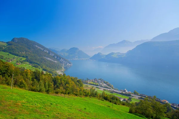 Mount Pilatus Tetején Svájci Alpokban Svájcban — Stock Fotó