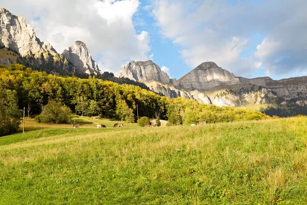 Churfirsten, Glarus kantonu, İsviçre Alpleri, İsviçre