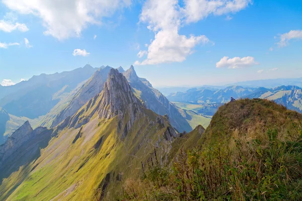 Beautiful View Alpstein Swiss Alps Switzerland — Stock Photo, Image