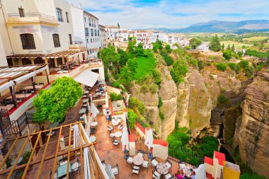 Antik Köy Ronda Andalisia, İspanya