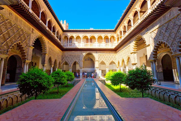 Real Alcazar Sevilla Seville Andalusia Spain — Stock Fotó