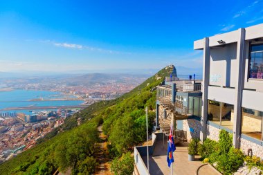 Görünüm Cebelitarık Kayası, Cebelitarık, Büyük Britanya