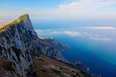 Görünüm Cebelitarık Kayası, Cebelitarık, Büyük Britanya