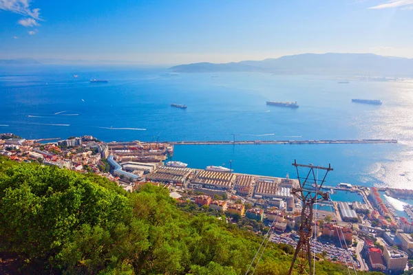 Görünüm Cebelitarık Kayası, Cebelitarık, Büyük Britanya