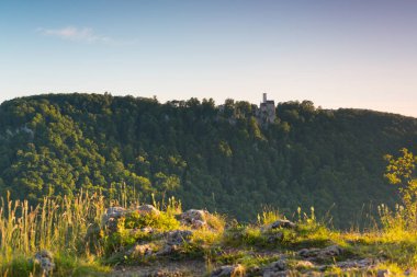 Lichtenstein Şatosu, Almanya 'nın panoramik manzarası