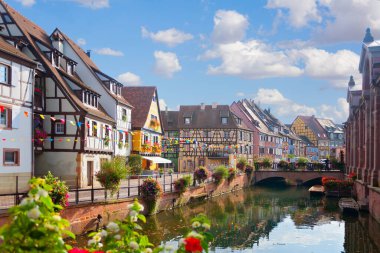 Picturesque Village Colmar in Alsace, France
