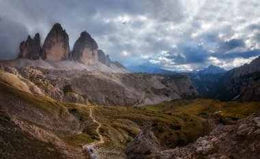 Tre cime di lavaredo, dolomites, İtalya