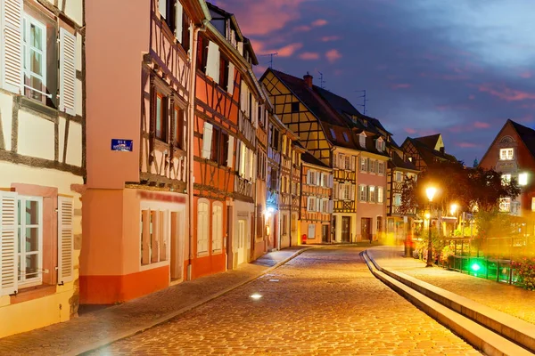 Aldeia Pitoresca Colmar Alsácia França — Fotografia de Stock