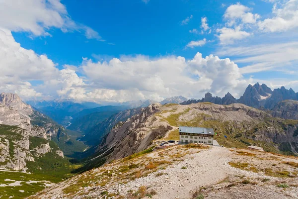 Tre Cime Lavaredo Nationalpark Sydtyrolen Italien — Stockfoto