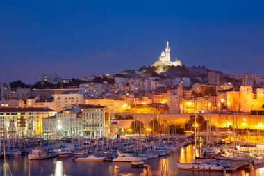 Panoramic view of Marseille, Provence, France 