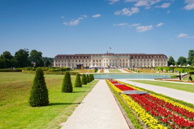 Panoramic view of the Ludwigsburg Palace in Germany